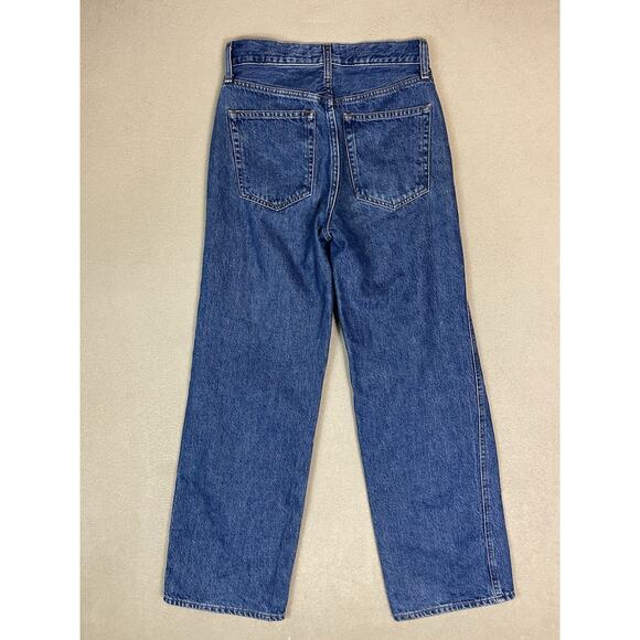 Sun Deh Jeans Womens 0 Blue‎ Wide Leg High Rise Relaxed Fit City 90s Denim - Picture 12 of 13